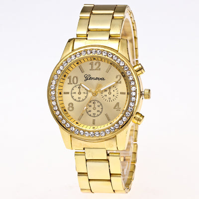 Reloj para Hombre Geneva Diamond con Movimiento de Tres Ojos - Cuarzo Aleación - Image 12