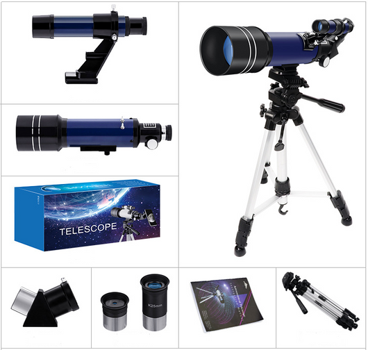 Telescopio Refractor 70mm para Astronomía - Ideal para Niños y Adultos Principiantes - Image 5