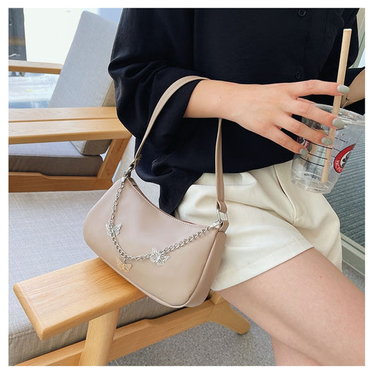 Bolso Bandolera Mariposa con Cadena - Cartera Versátil Comodidad Diaria - Image 30