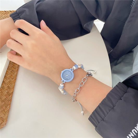 Reloj de Pulsera Beaded con Diseño Trendy de Alta Moda - Image 13