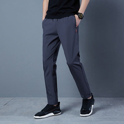 Pantalones Casuales Sueltos de Colores Sólidos para Hombre - Image 6