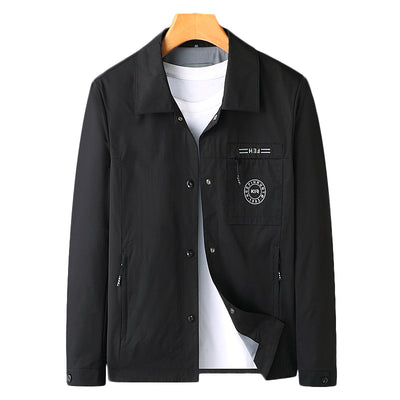 Chaqueta Casual de Solapa para Hombre Sin Arrugas - Image 4