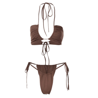 Bikini Deportivo de Dos Piezas con Cordón Ajustable - Image 2