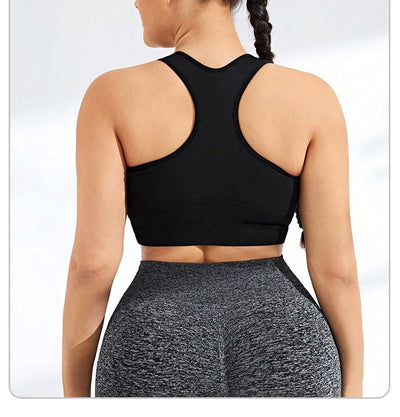 Sujetador Deportivo Invisible sin Costuras con Soporte Push-up para Yoga y Ejercicio - Image 9