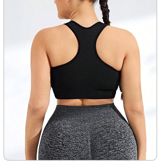 Sujetador Deportivo Invisible sin Costuras con Soporte Push-up para Yoga y Ejercicio - Image 9