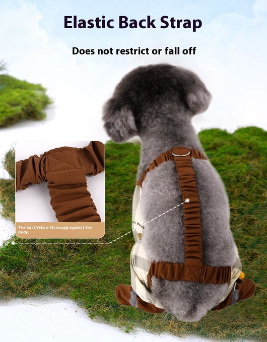 Pantalones Protectores para Perros Otoño-Invierno Ajustados Antipolvo - Image 9