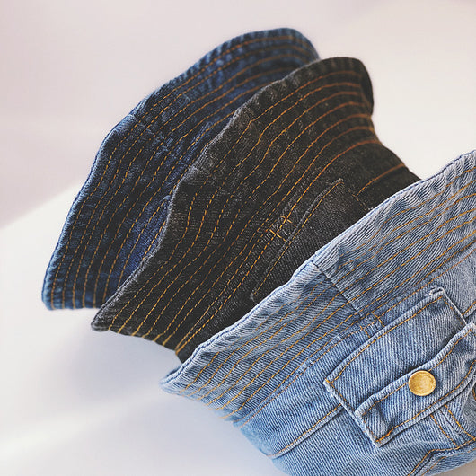 Gorra Denim Infantil con Bolsillos para Primavera y Otoño - Image 7