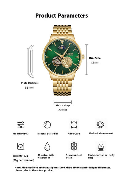 Reloj Automático Mecánico de Lujo para Hombre Ejecutivo - Image 20