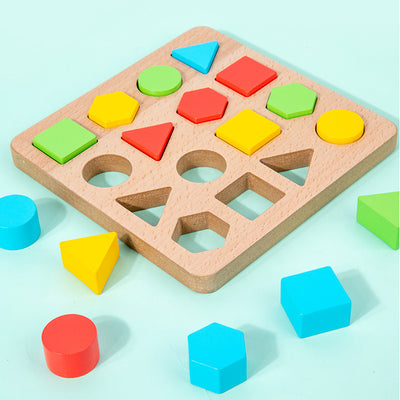Juego de Batalla con Bloques de Formas Geométricas - Image 4