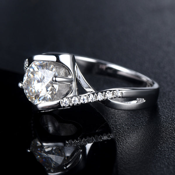 Anillo Angel Kiss Clásico Coreano para Mujer