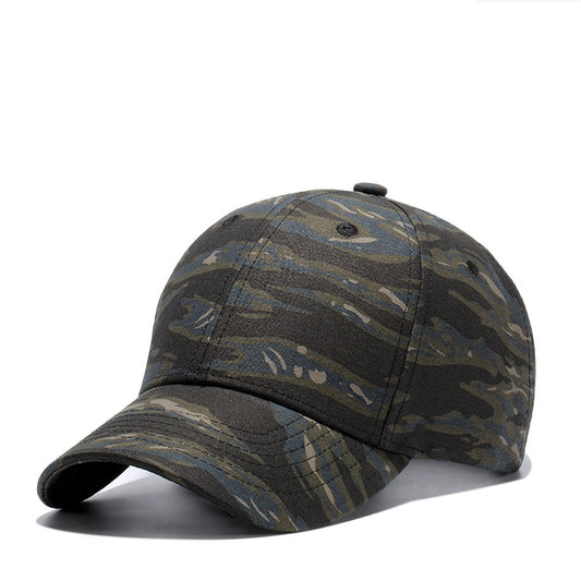 Gorra de Camuflaje Monocromático en Algodón para Hombre