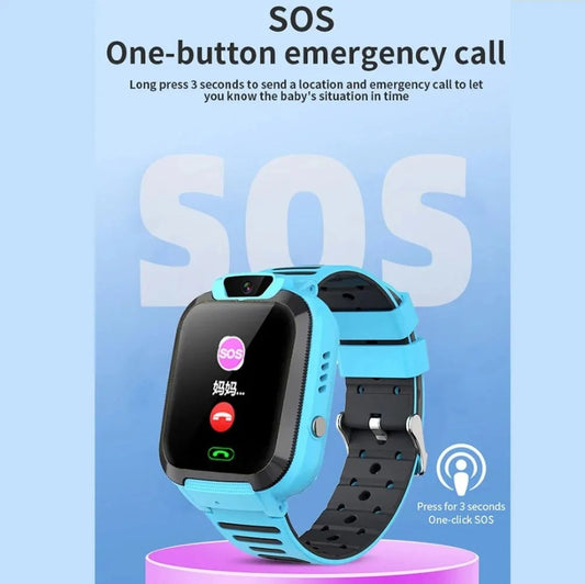 Reloj Inteligente con GPS y Cámara para Niños - Resistente al Agua