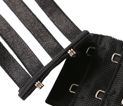 Lencería Sexy de Encaje Negro con Varillas - Diseño Elegante y Seductor - Image 3
