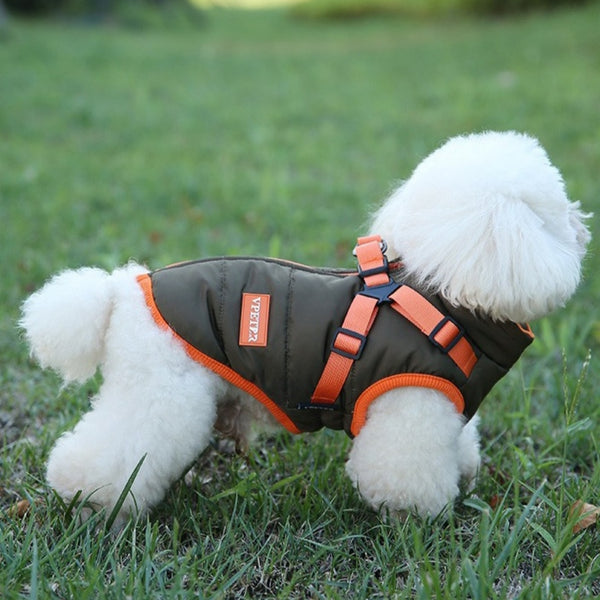 Abrigo Térmico para Perros Pequeños y Medianos - Chaleco Acolchado de Invierno