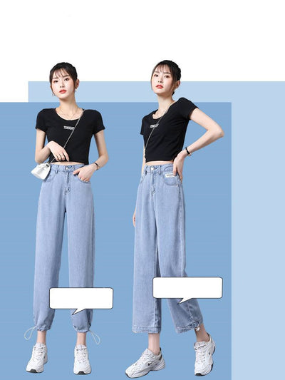 Jeans Tencel Harlan Mujer Sección Delgada Verano - Image 10