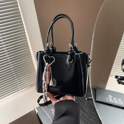 Bolso Bandolera de Moda para Mujer - Bolsa Bucket Portátil - Image 8