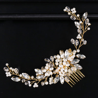 Peineta de Perlas para Novia - Accesorio de Cabello Elegante para Peinados Recogidos - Image 8