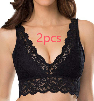 Sujetador Sexy de Encaje Transparente - Diseño Europeo Tentador - Image 8