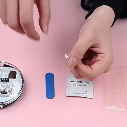 Uñas Postizas Largas con Patrón Mármol y Acabado Brillante Estilo Europeo - Image 17