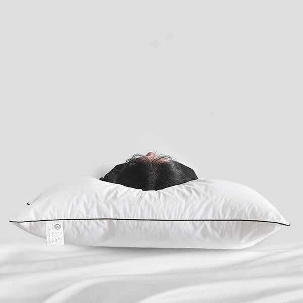 Almohada de Hotel Premium 60S Algodón Puro Grado Hogar Sin Fluorescentes