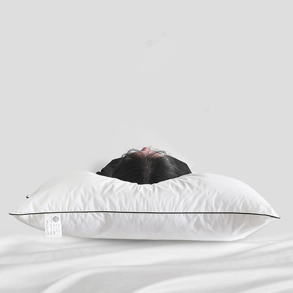 Almohada de Hotel Premium 60S Algodón Puro Grado Hogar Sin Fluorescentes