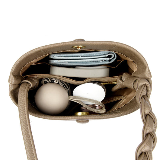 Bolso Bandolera de Cuero Suave para Celular Multicompartimento - Image 4