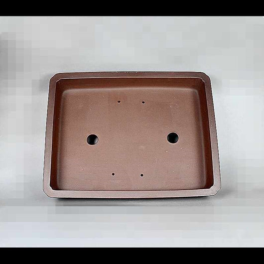 Maceta Rectangular de Barro Púrpura Artesanal Estilo Retro - Image 9