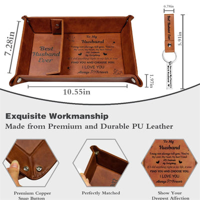 Bandeja Decorativa Plegable de Cuatro Esquinas - Regalo Perfecto para Papá - Image 12