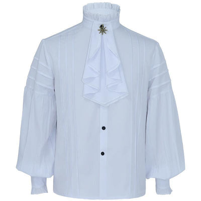 Camisa Medieval Europea con Mangas Farol - Estilo Samurái - Image 14