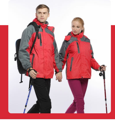 Chaqueta Impermeable Cortaviento Unisex para Aventuras al Aire Libre - Image 20