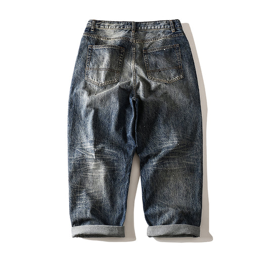 Jeans Cropped Sueltos Casuales de Tendencia - Image 2