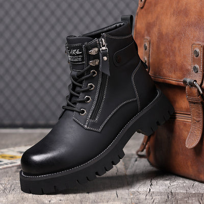 Botas Altas de Terciopelo Térmicas con Aumento de Altura - Image 2
