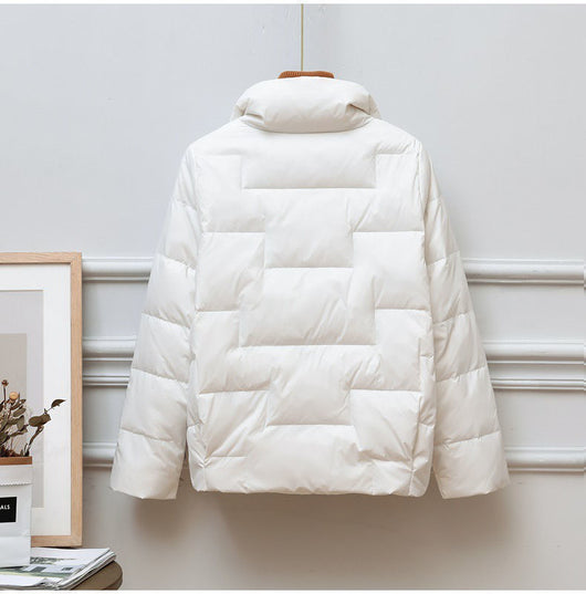 Chaqueta Acolchada de Algodón con Personalidad para Mujer - Image 35