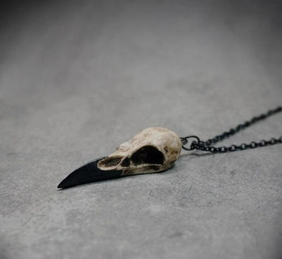 Collar Colgante Calavera de Cuervo en 3D - Image 7