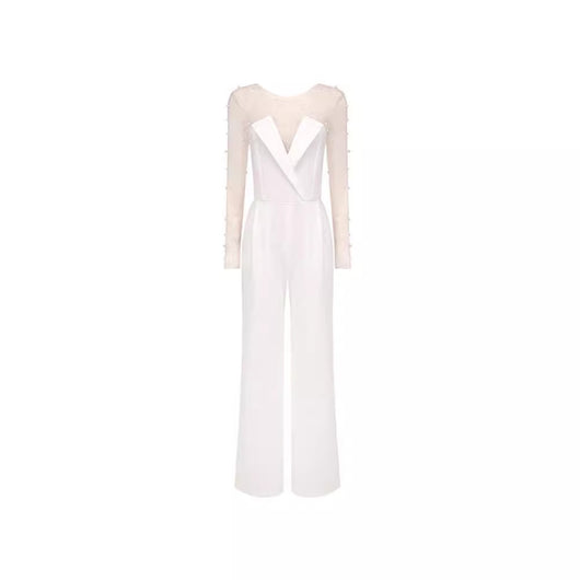 Jumpsuit Casual de Malla Espumada - Comodidad y Estilo - Image 5