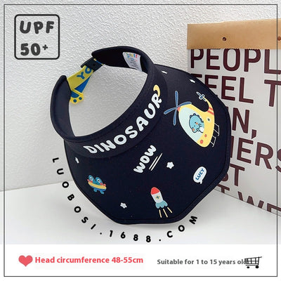 Sombrero de Sol para Niños con Volantes y Protección UV de Dibujos Animados - Image 11