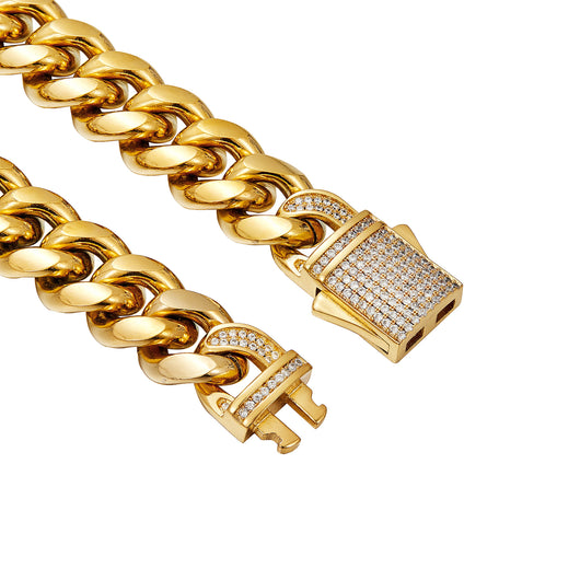 Cadena Cubana para Hombre en Acero Inoxidable - Image 8