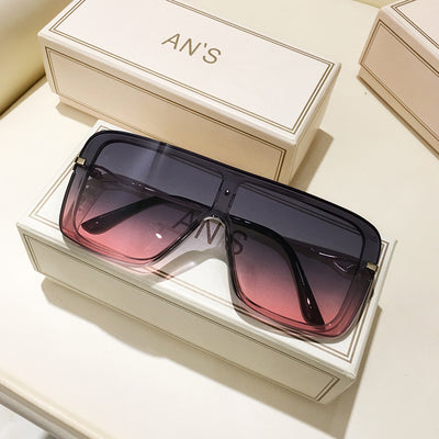 Gafas de Sol Grandes Integradas para Mujer - Image 7