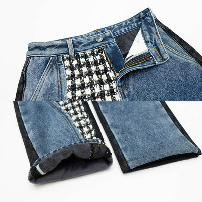 Pantalones Jeans Rectos Anchos y Cropped para Mujer - Image 11