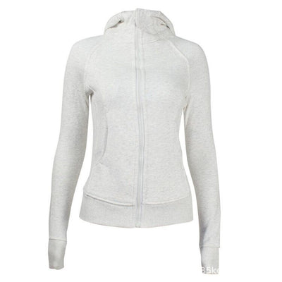Sudadera Deportiva con Capucha y Cierre Completo para Yoga - Image 3