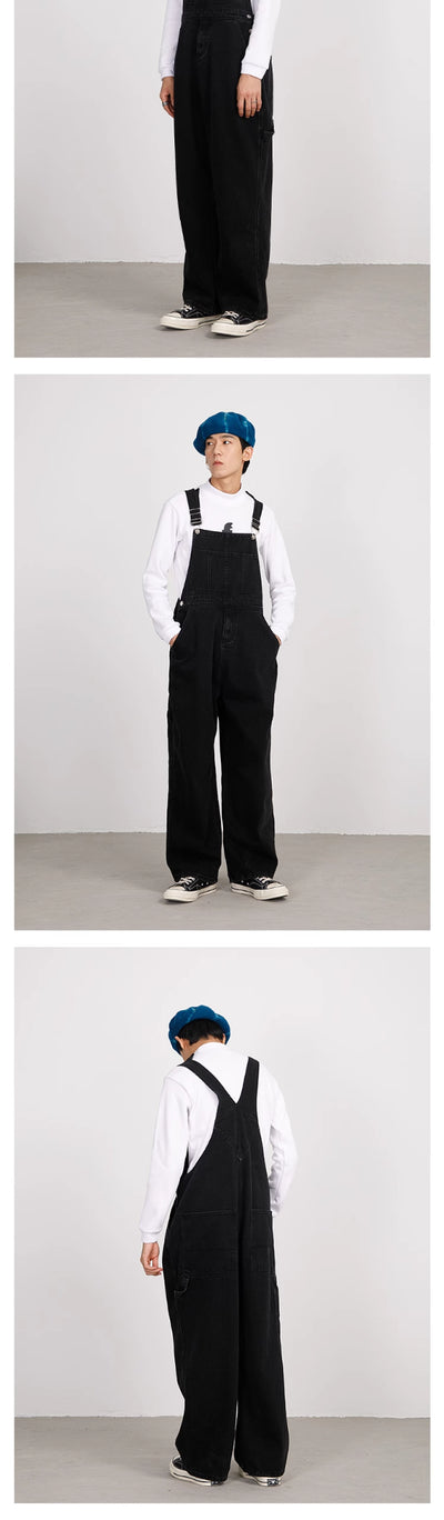 Pantalón de Trabajo Retro Japonés Recto Casual para Hombre - Image 14