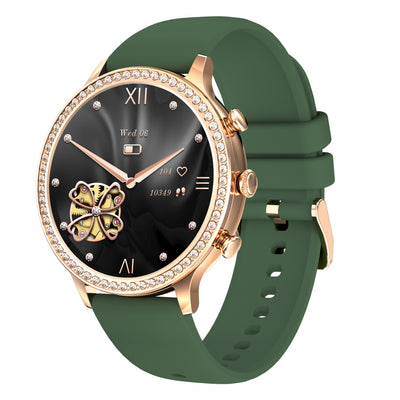 Reloj Inteligente para Mujer con Llamadas Bluetooth y Correa de Silicona - Image 5
