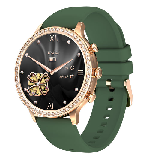 Reloj Inteligente para Mujer con Llamadas Bluetooth y Correa de Silicona - Image 5