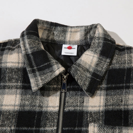 Abrigo Acolchado de Cuadros para Hombre - Image 3