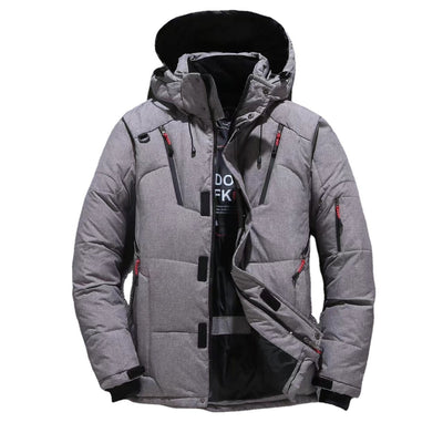 Chaqueta Cortavientos Impermeable para Hombre - Abrigo Deportivo de Invierno - Image 15