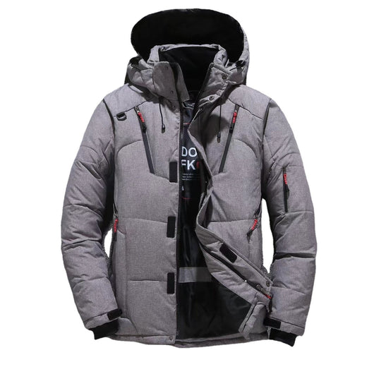 Chaqueta Cortavientos Impermeable para Hombre - Abrigo Deportivo de Invierno - Image 15