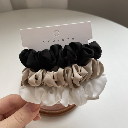 Elástico para Cabello de Satén Francés Elegante - Image 2