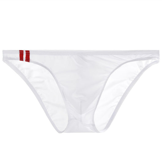Bóxer de Seda Helada Transparente Cintura Baja para Hombre - Image 7