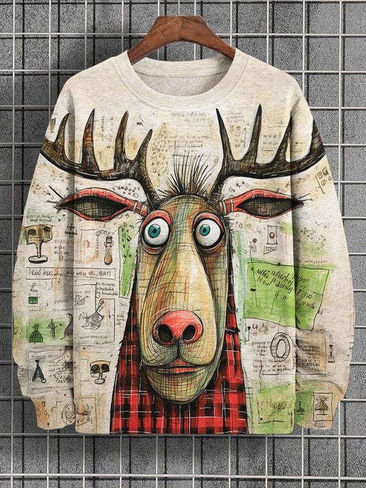 Sudadera Cuello Redondo Hombre Ajuste Relajado Versátil - Image 13