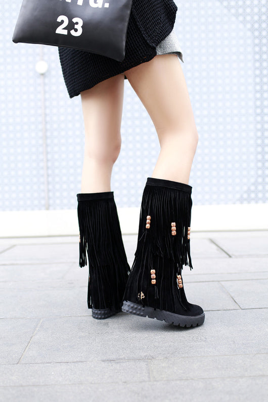 Botas Casuales Talla Grande para Mujeres - Comodidad y Estilo - Image 13